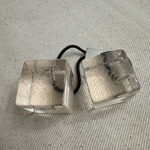 Louis Vuitton Clear Cube Hair Tie